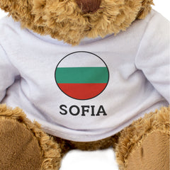 SOFIA (BULGARIA FLAG ROUNDEL) - Teddy Bear - Funny Souvenir Gift Present