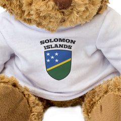 Solomon Islands Flag - Teddy Bear - Gift Present