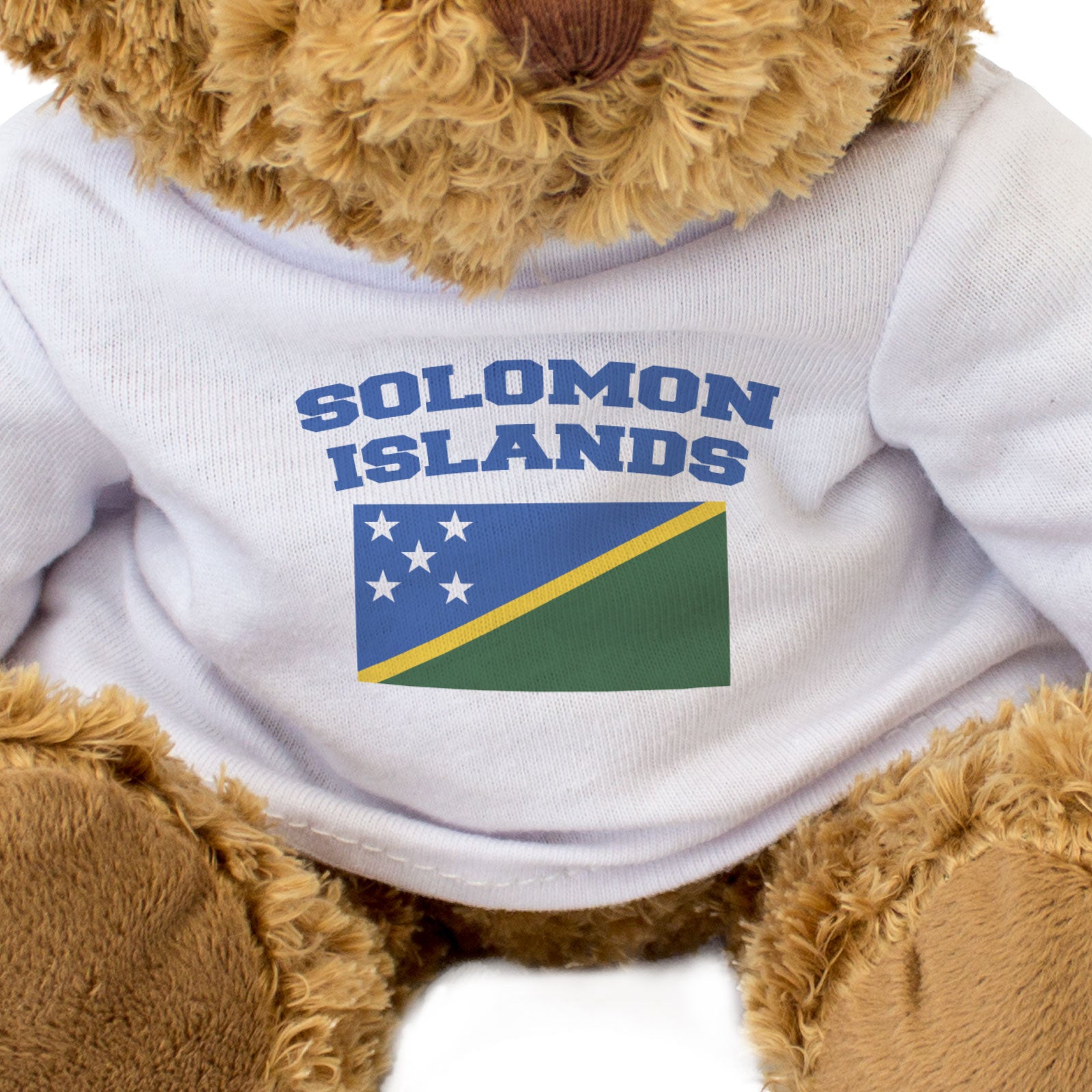 SOLOMON ISLANDS + FLAG - Teddy Bear - Cute Funny Souvenir Gift Present - Image 3