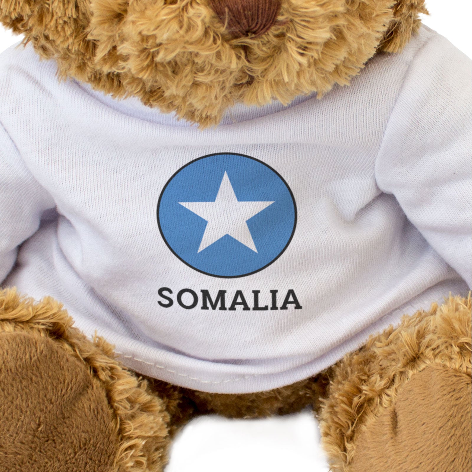 SOMALIA FLAG ROUNDEL - Teddy Bear - Cute Cuddly Soft - Somali Gift Present