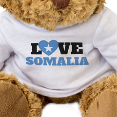 LOVE SOMALIA (FLAG HEART) - Teddy Bear - Cute - Funny Souvenir Gift Present