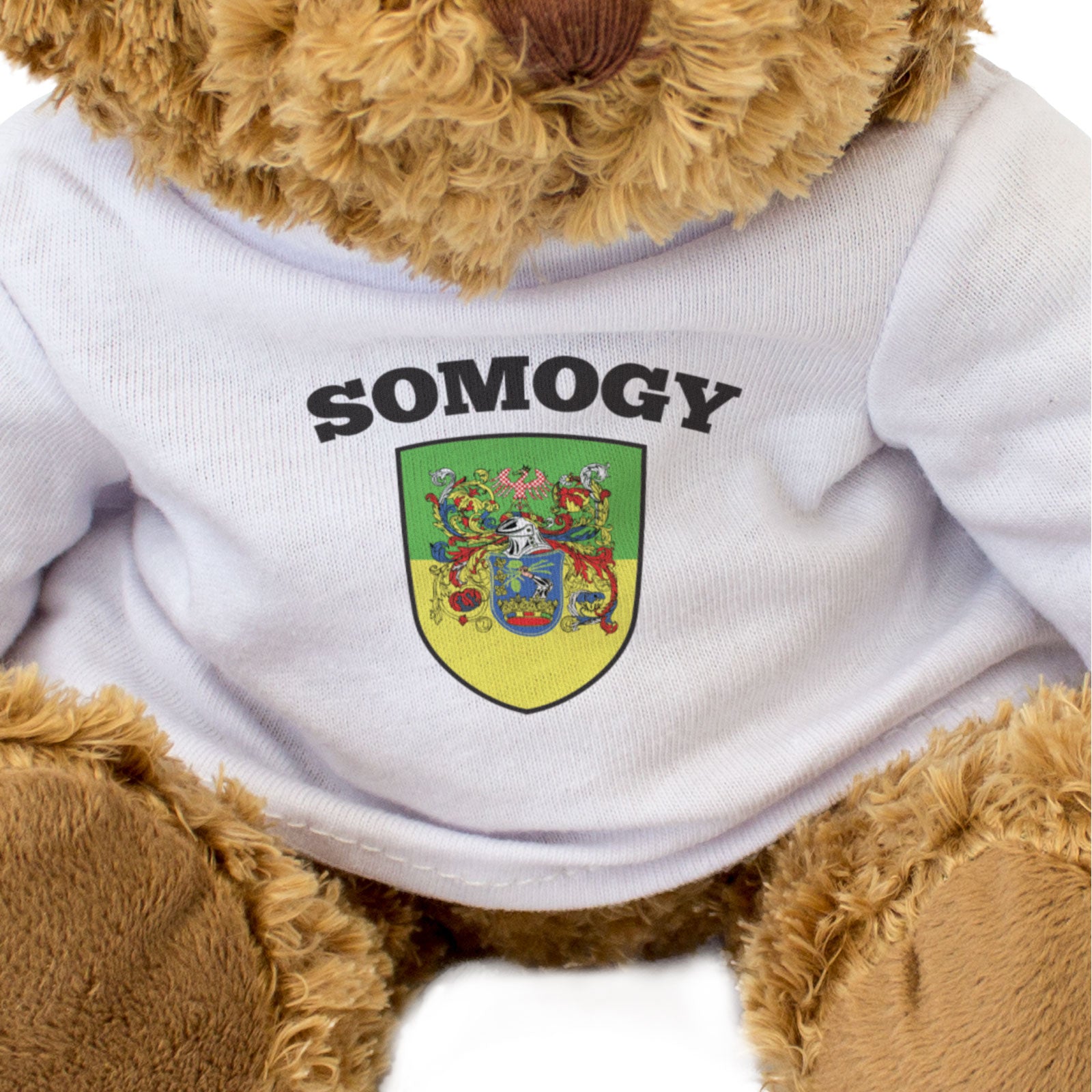 SOMOGY FLAG - Teddy Bear - Cute Cuddly Soft Adorable - Hungary Gift Present