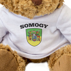SOMOGY FLAG - Teddy Bear - Cute Cuddly Soft Adorable - Hungary Gift Present