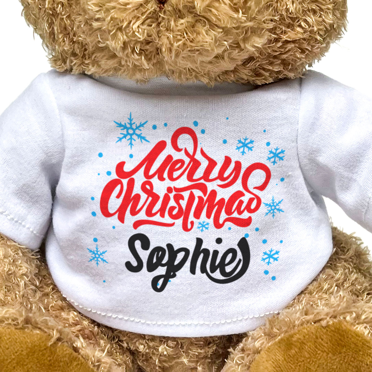 Merry Christmas Sophie - Teddy Bear