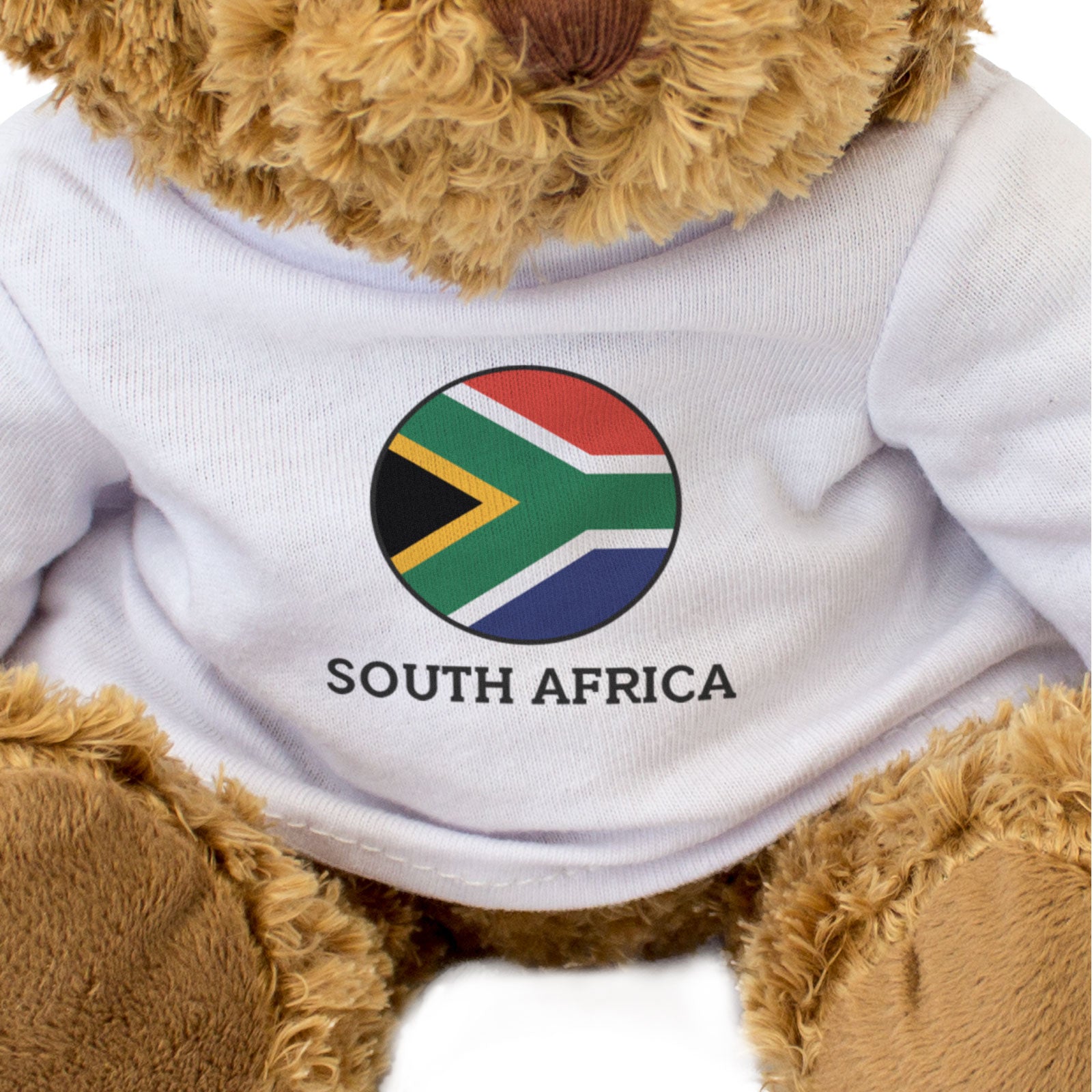 SOUTH AFRICA FLAG ROUNDEL - Teddy Bear - Cute Cuddly Soft - Gift Present