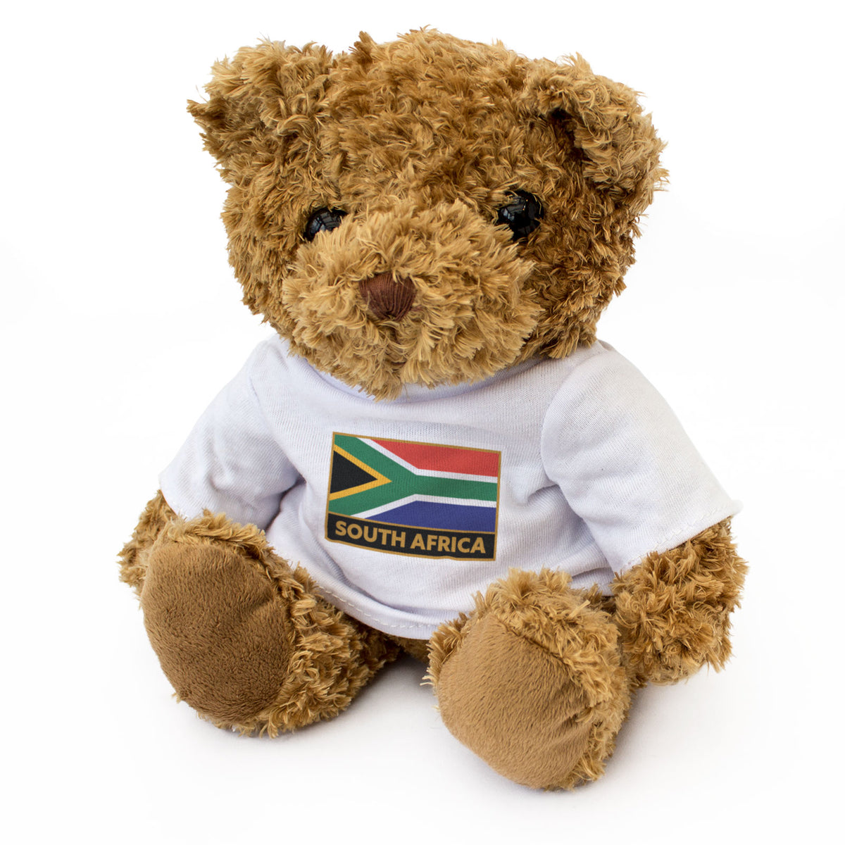 SOUTH AFRICA FLAG PATCH - Teddy Bear - South African Souvenir Gift Present
