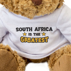 SOUTH AFRICA IS THE GREATEST - Teddy Bear - Cute - South African Gift Present