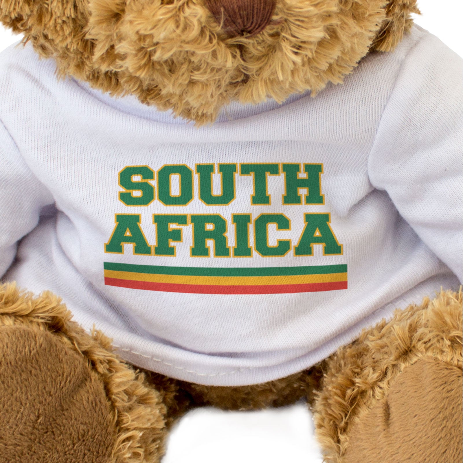 SOUTH AFRICA (STRIPE) - Teddy Bear - Cute - South African Souvenir Gift Present