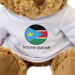 SOUTH SUDAN FLAG ROUNDEL - Teddy Bear - Cute Cuddly Soft - Gift Present