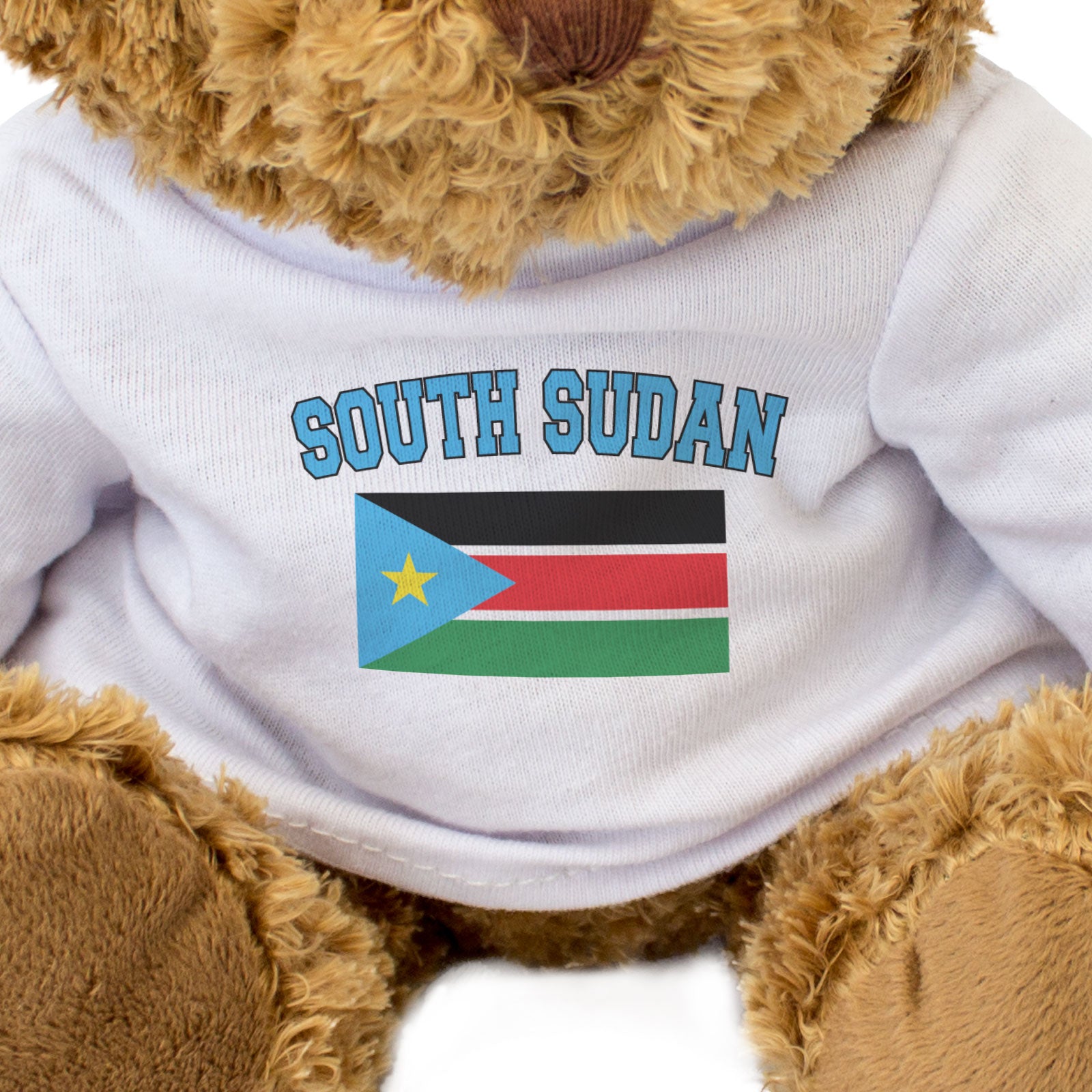 SOUTH SUDAN + FLAG - Teddy Bear - Cute Funny Souvenir Gift Present - Image 3