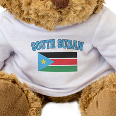 SOUTH SUDAN + FLAG - Teddy Bear - Cute Funny Souvenir Gift Present - Image 3
