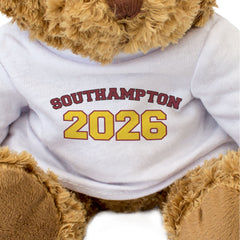 SOUTHAMPTON 2026 - Teddy Bear - Cute Cuddly Soft - Graduation Gift Present