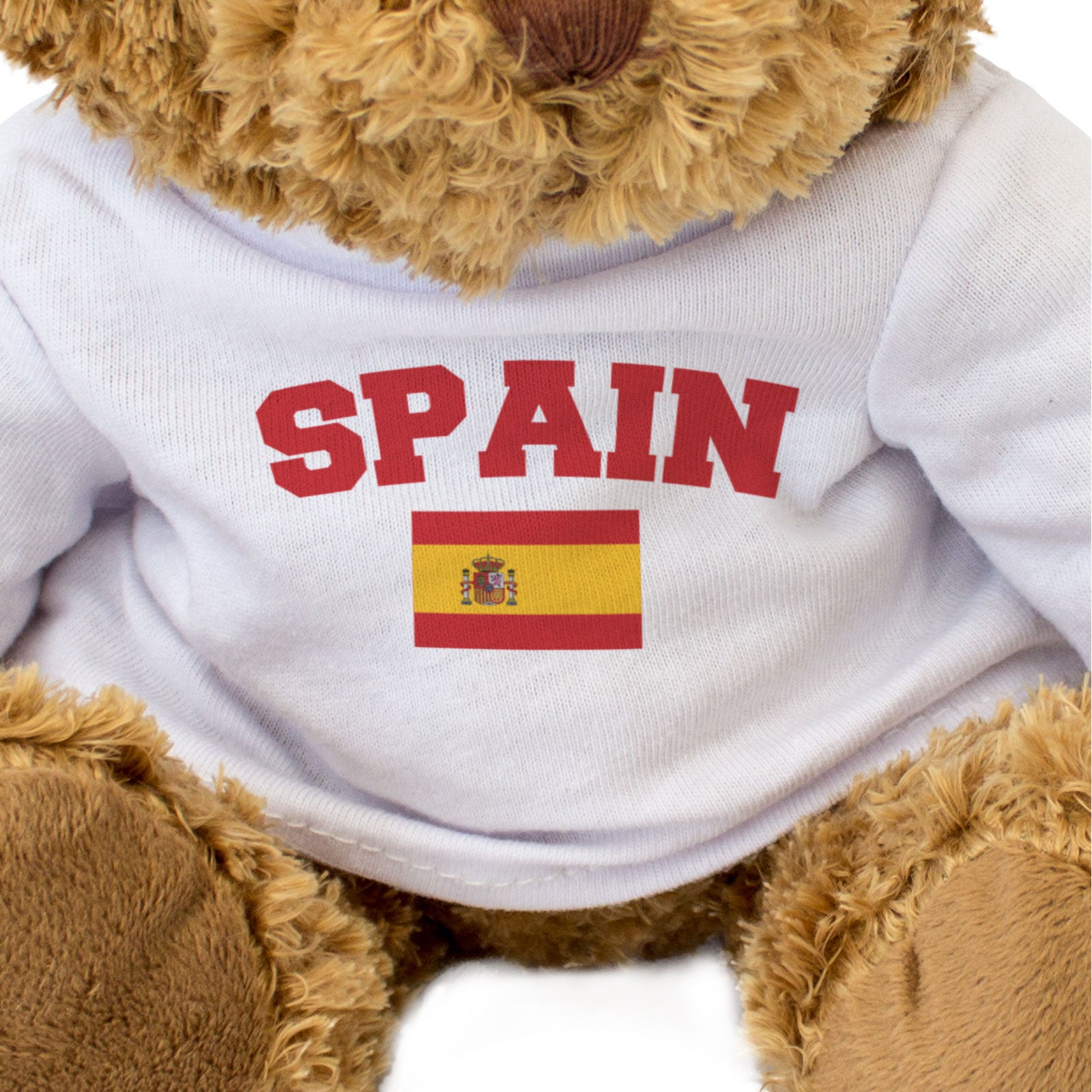 SPAIN + FLAG - Teddy Bear - Cute Funny Soft - Spanish Souvenir Gift Present