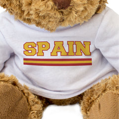 SPAIN FLAG STRIPES - Teddy Bear - Cute Funny - Spanish Souvenir Gift Present