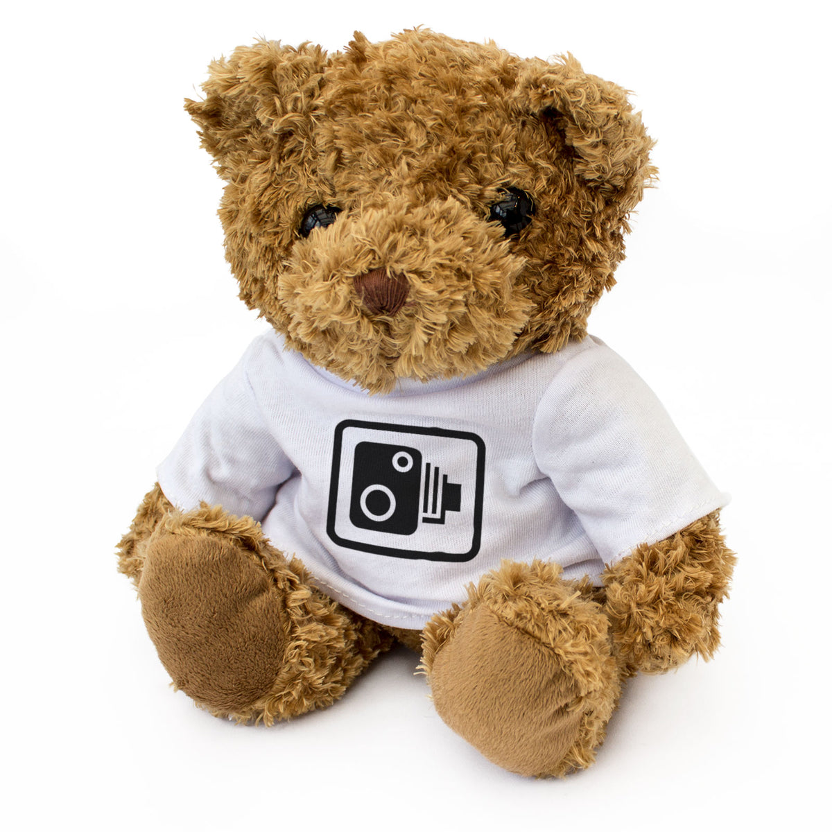 SPEED CAMERA (ROAD SIGN) - Teddy Bear - Funny - British Car Lovers Gift Present
