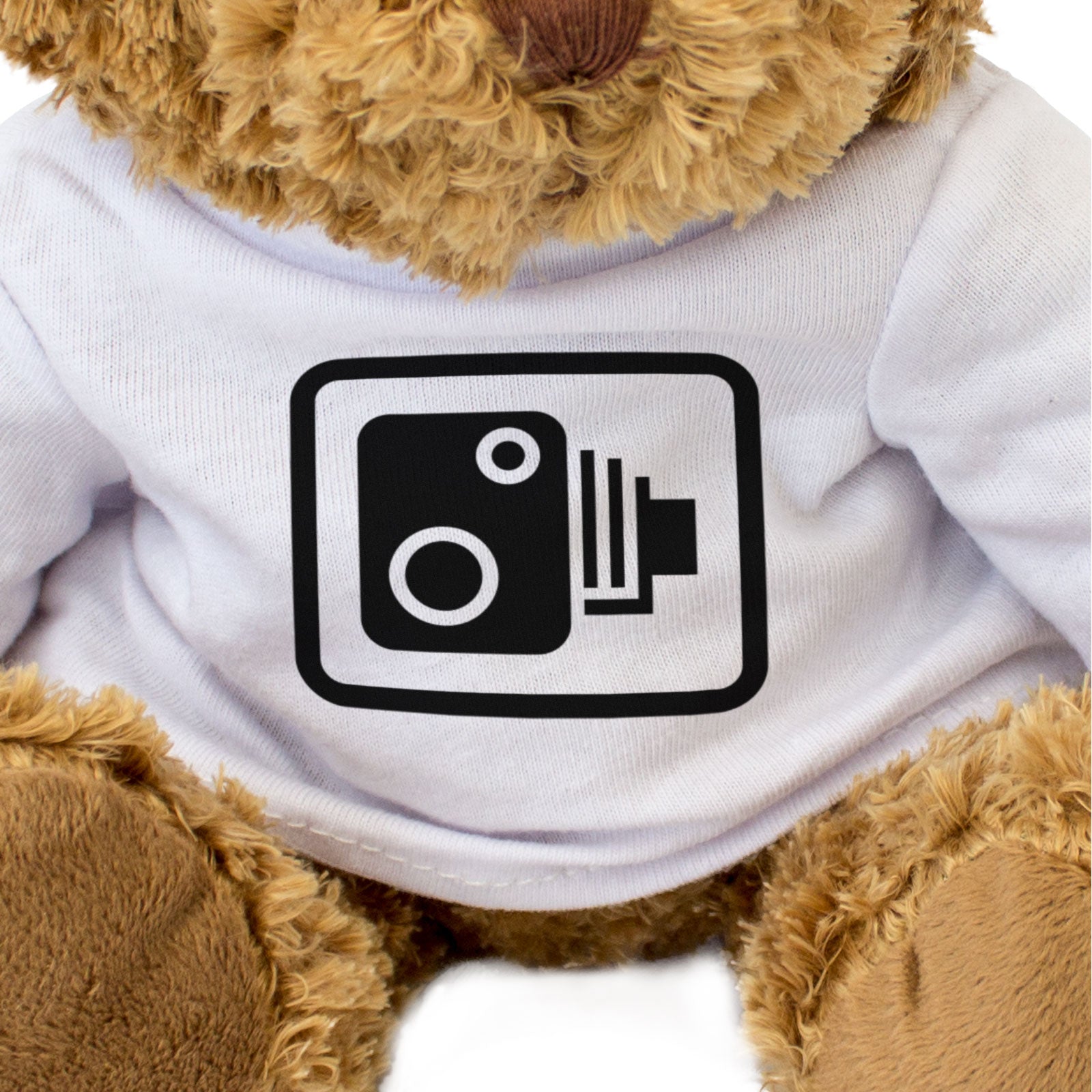 SPEED CAMERA (ROAD SIGN) - Teddy Bear - Funny - British Car Lovers Gift Present