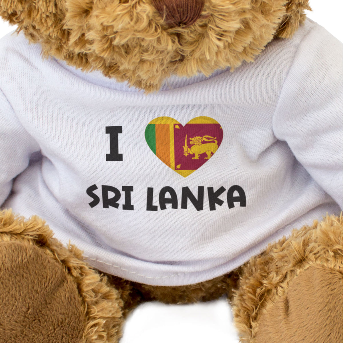 I Love Sri Lanka Flag - Teddy Bear