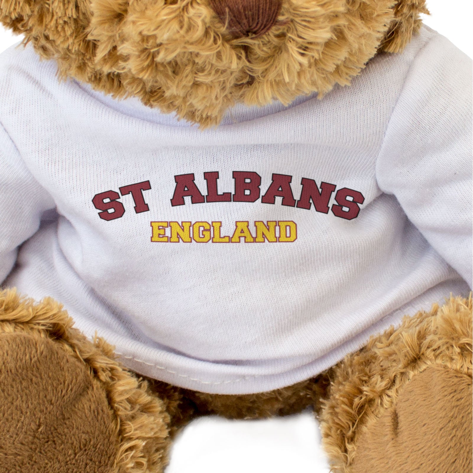 ST ALBANS, ENGLAND - Teddy Bear - Cute Cuddly - Funny Hertfordshire Gift Present