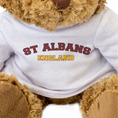 ST ALBANS, ENGLAND - Teddy Bear - Cute Cuddly - Funny Hertfordshire Gift Present