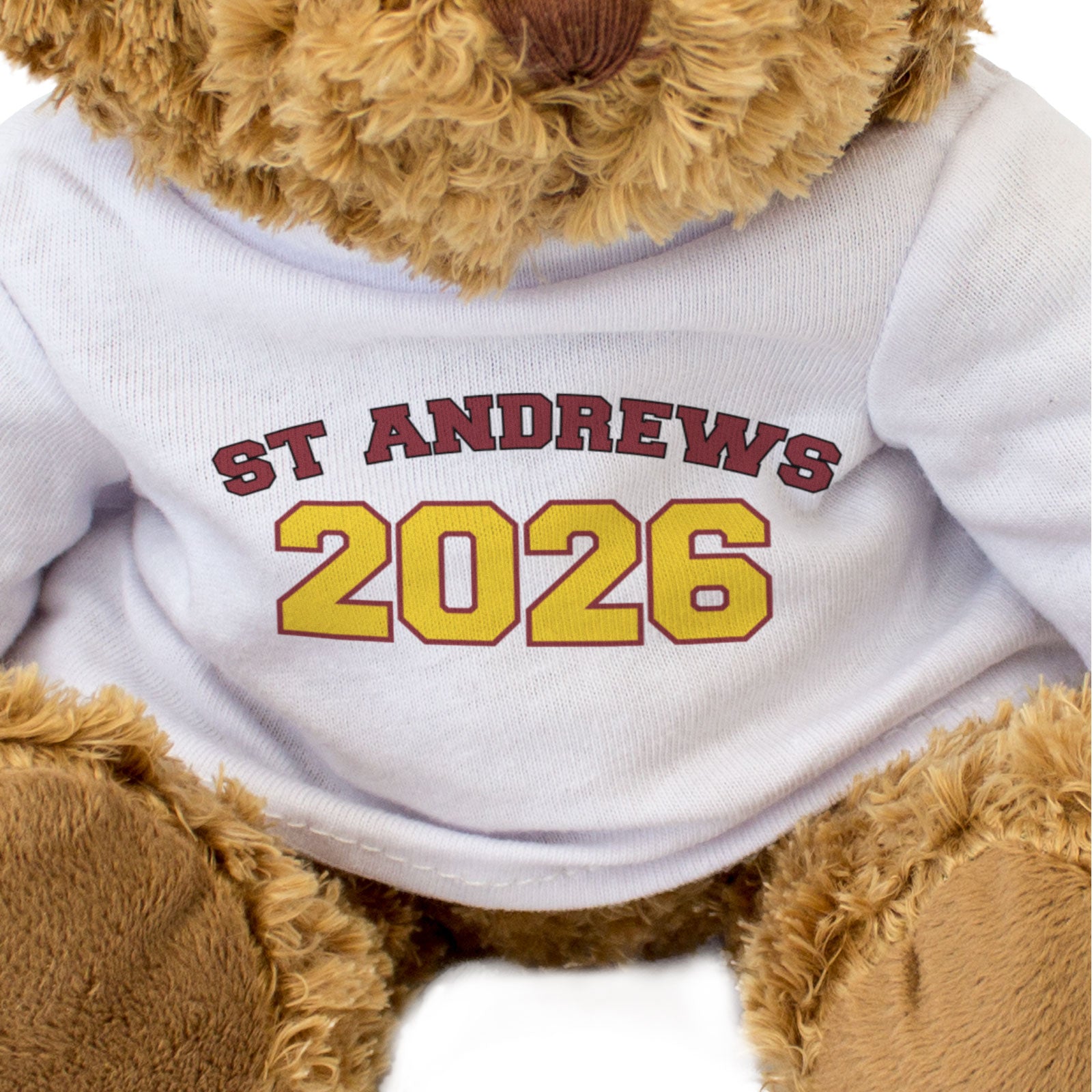 ST ANDREWS 2026 - Teddy Bear - Cute Cuddly - Scotland Graduation Gift Present