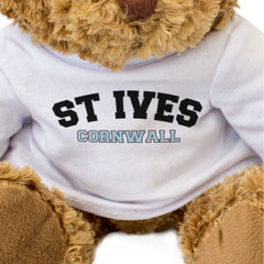 ST IVES, CORNWALL - Teddy Bear - Cute Cuddly Soft - Cornish Gift Present