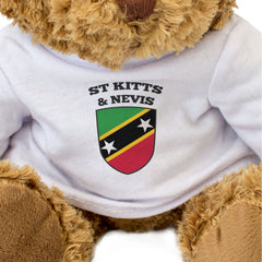 St Kitts & Nevis Flag - Teddy Bear - Gift Present