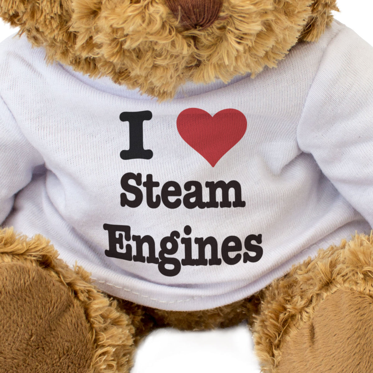 I Love Steam Engines - Teddy Bear