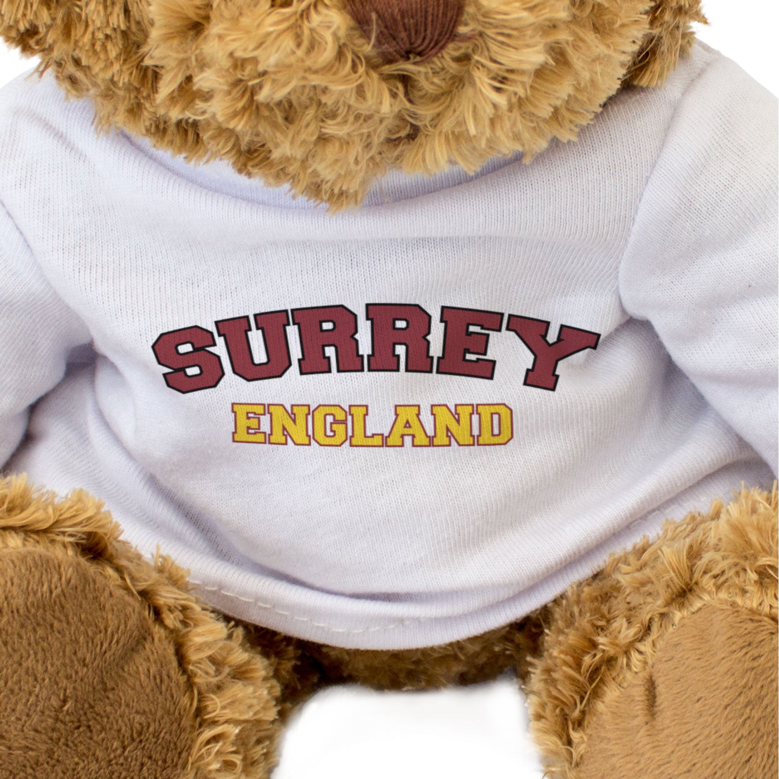 SURREY, ENGLAND - Teddy Bear - Cute Cuddly Soft Adorable - Funny Gift Present