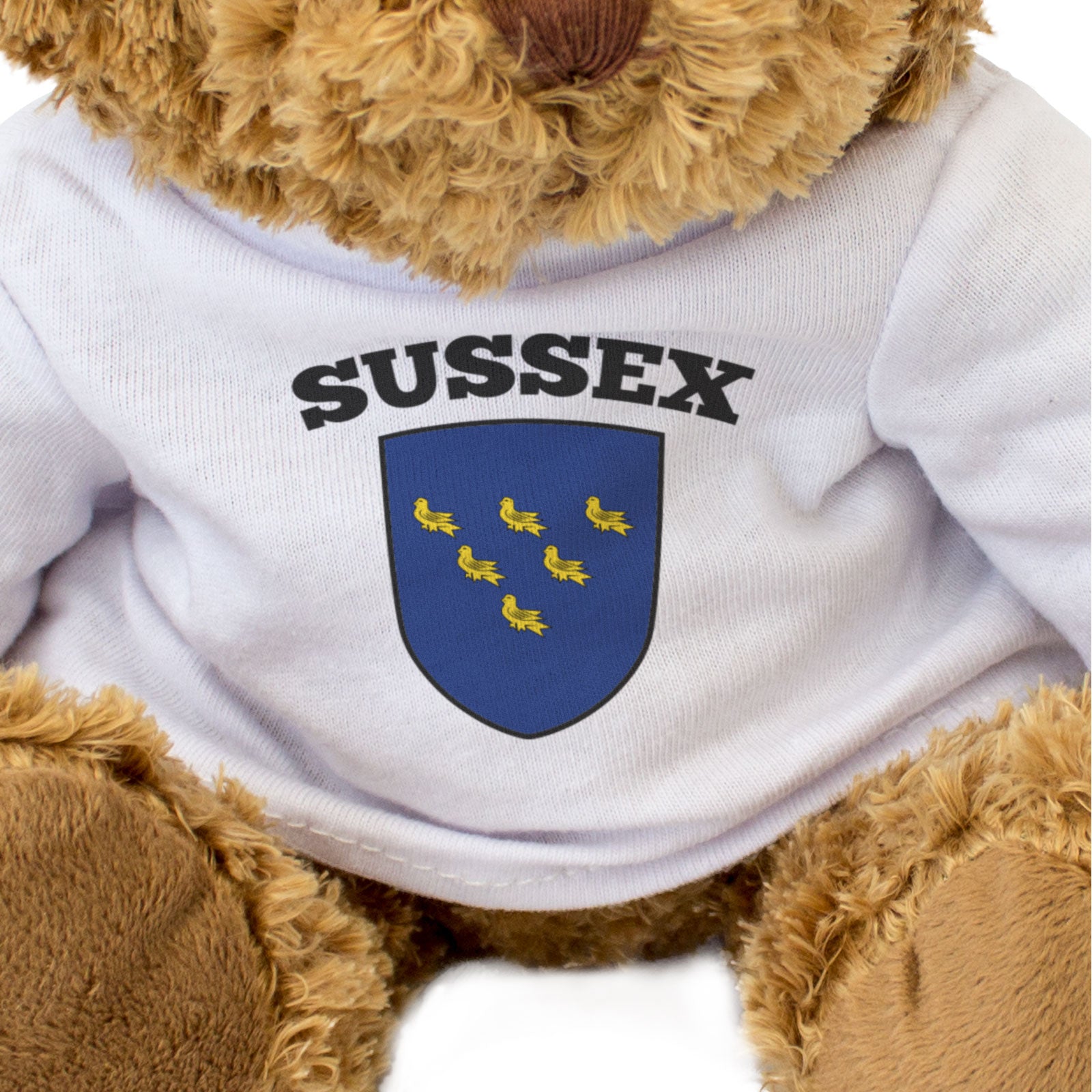 SUSSEX FLAG - Teddy Bear - Cute Cuddly Soft Adorable - England Gift Present