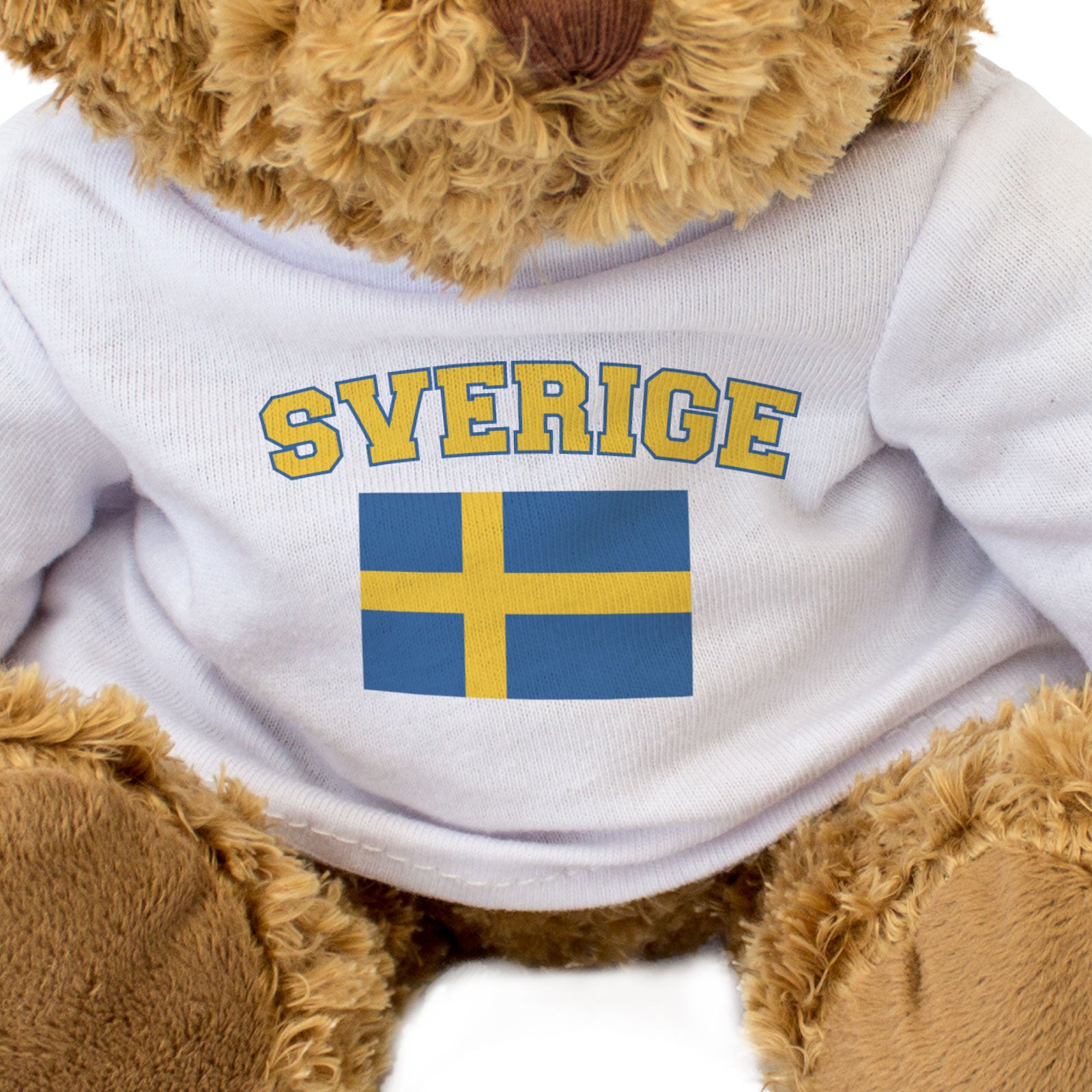 SVERIGE + FLAG - Teddy Bear - Cute Funny Sweden Souvenir Gift Present - Image 3