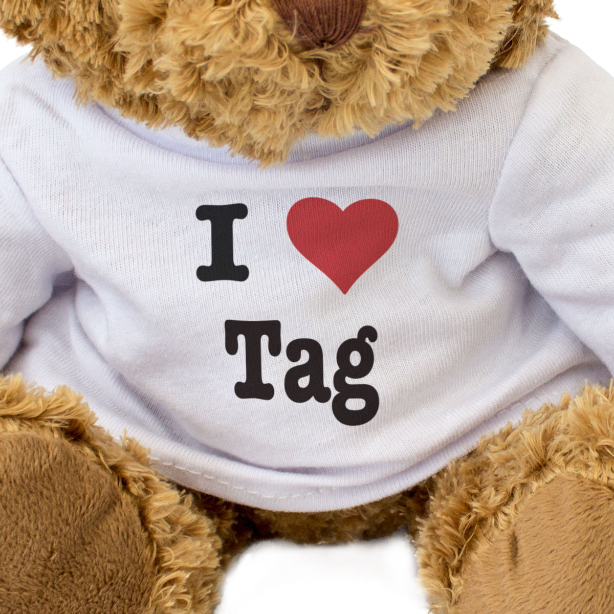 I Love Tag - Teddy Bear