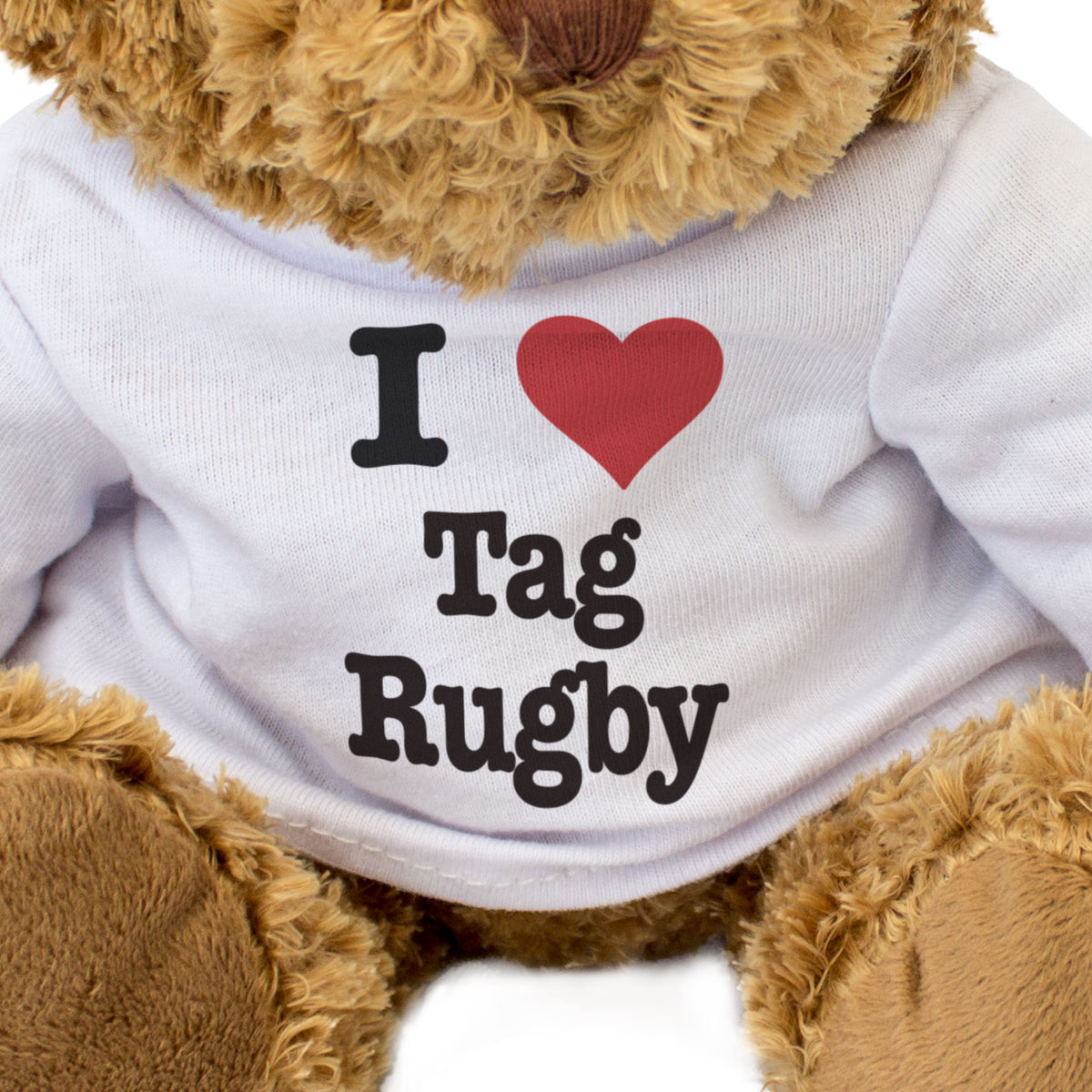 I Love Tag Rugby - Teddy Bear