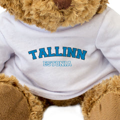 TALLINN, ESTONIA - Teddy Bear - Cute Cuddly Soft - Estonian Gift Present