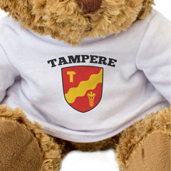 TAMPERE FLAG - Teddy Bear - Cute Cuddly Soft - Finland Suomi - Gift Present