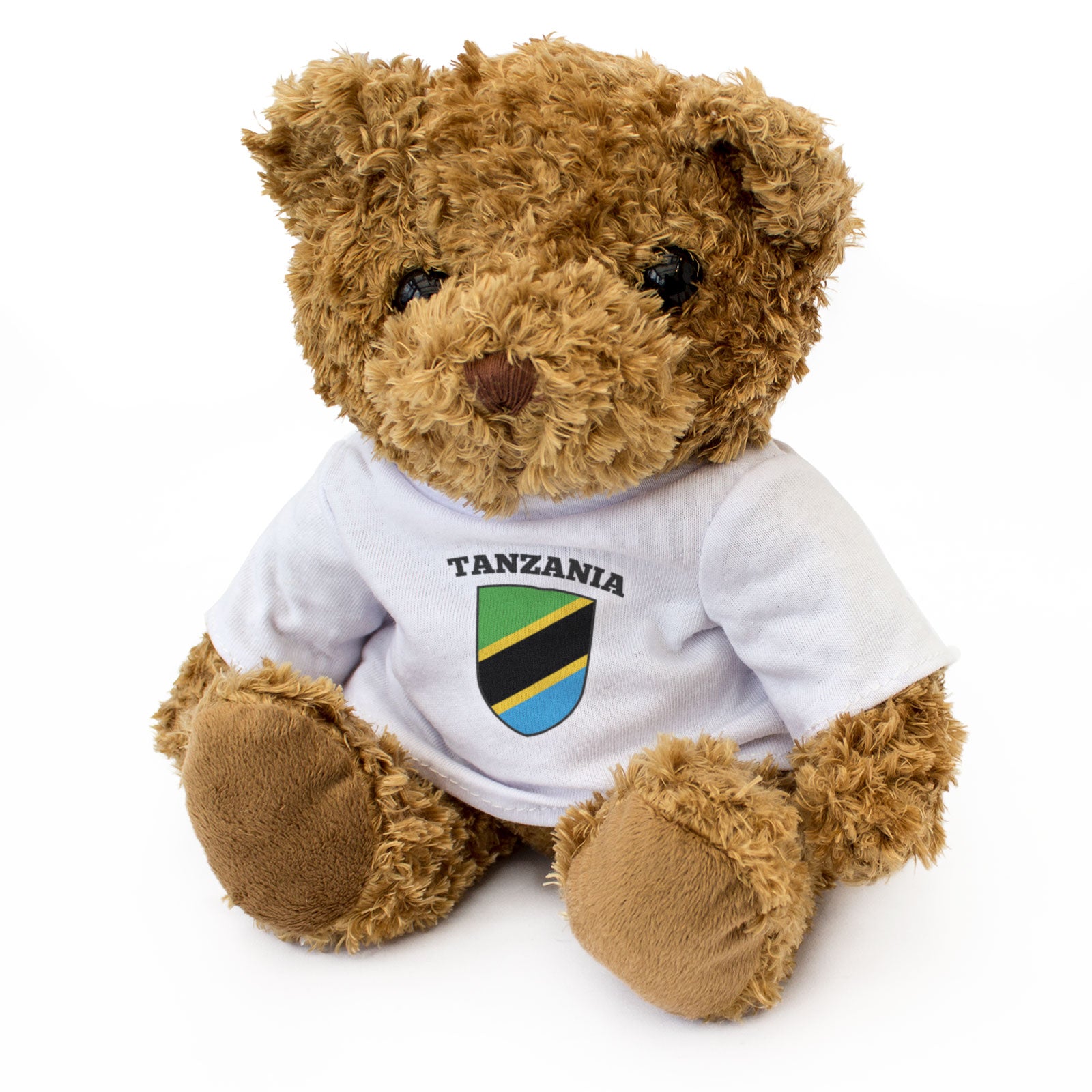 Tanzania Flag - Teddy Bear - Gift Present