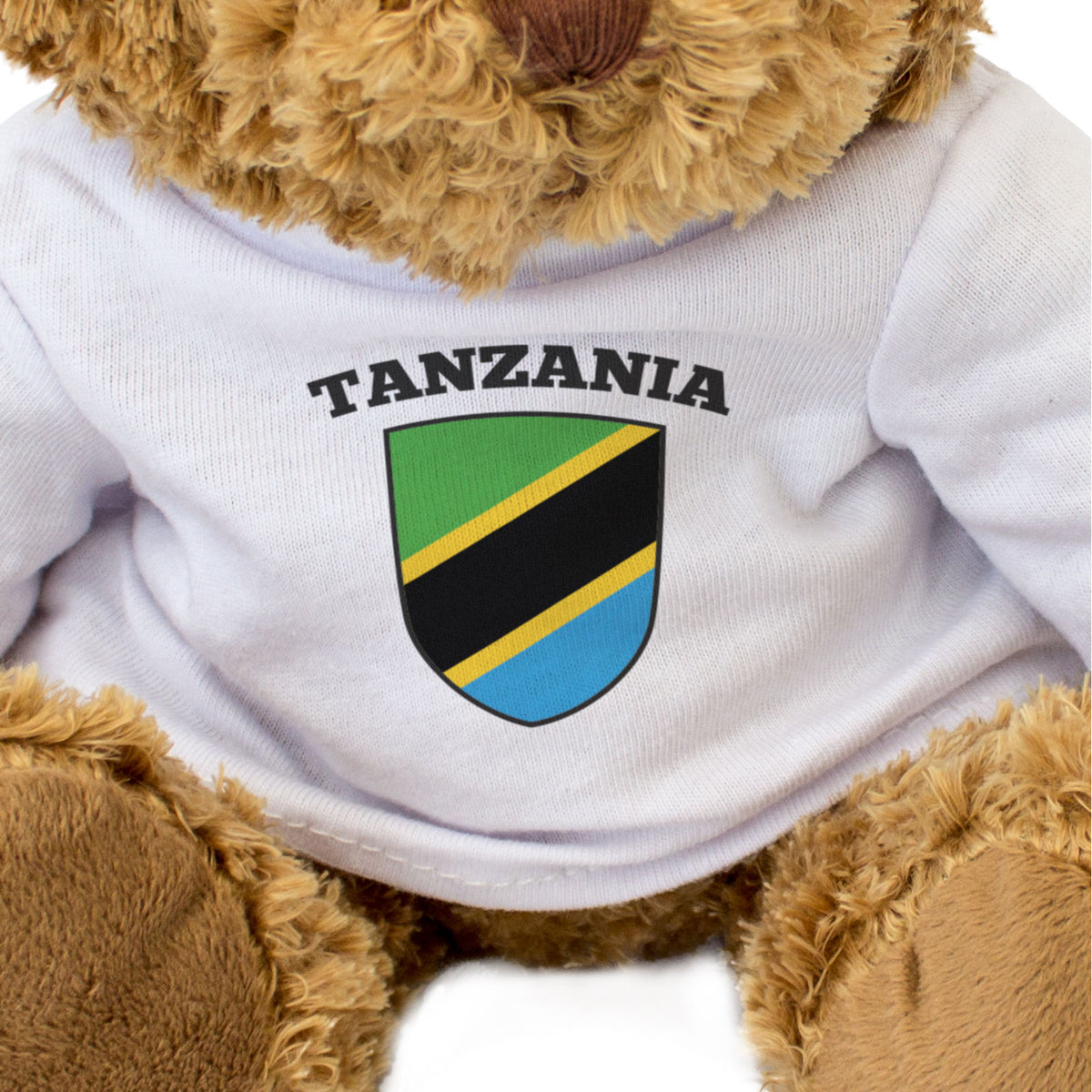 Tanzania Flag - Teddy Bear - Gift Present