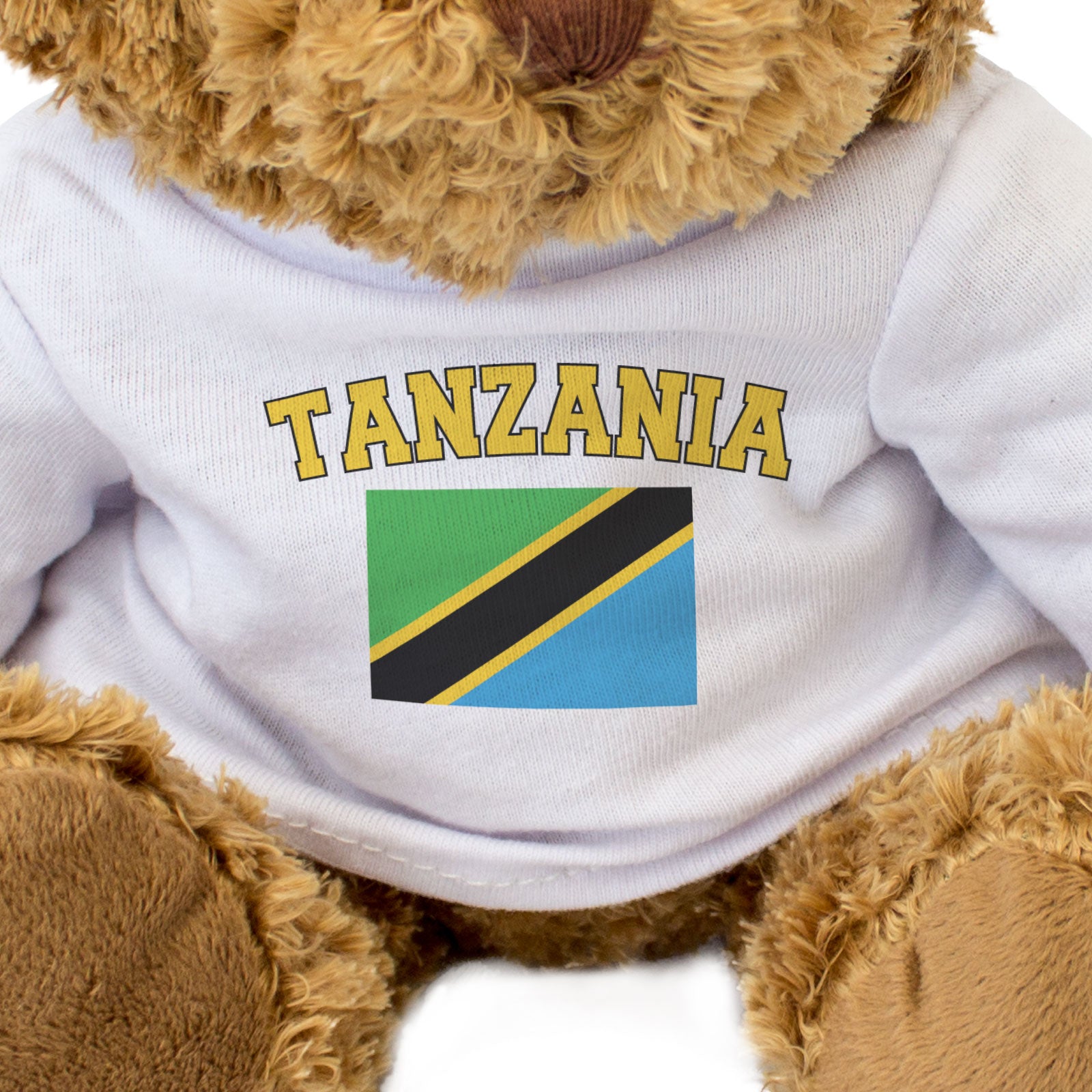 TANZANIA + FLAG - Teddy Bear - Cute Funny Tanzanian Souvenir Gift Present - Image 3