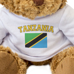 TANZANIA + FLAG - Teddy Bear - Cute Funny Tanzanian Souvenir Gift Present - Image 3