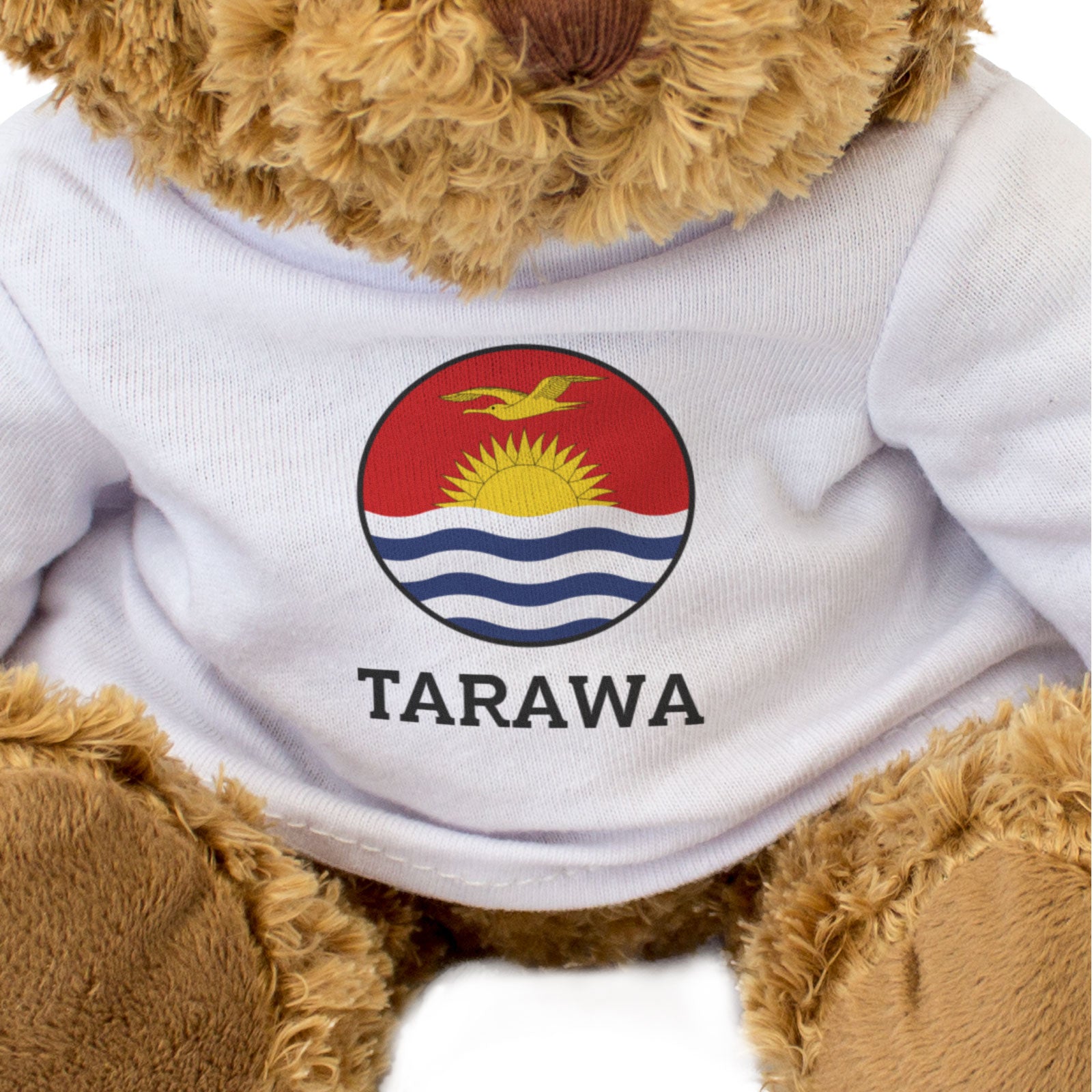 TARAWA (KIRIBATI FLAG ROUNDEL) - Teddy Bear - Cute Funny - Souvenir Gift Present