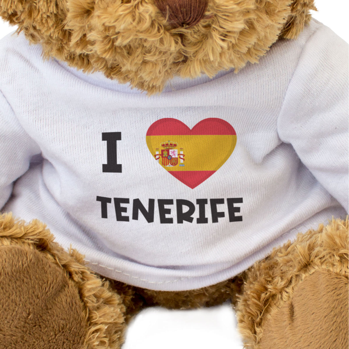 I Love Tenerife (Spain Flag) - Teddy Bear