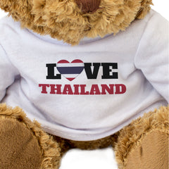 LOVE THAILAND (FLAG HEART) - Teddy Bear - Cute Funny - Souvenir Gift Present