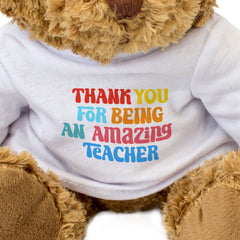 Thank You For Being An Amazing Teacher - Teddy Bear