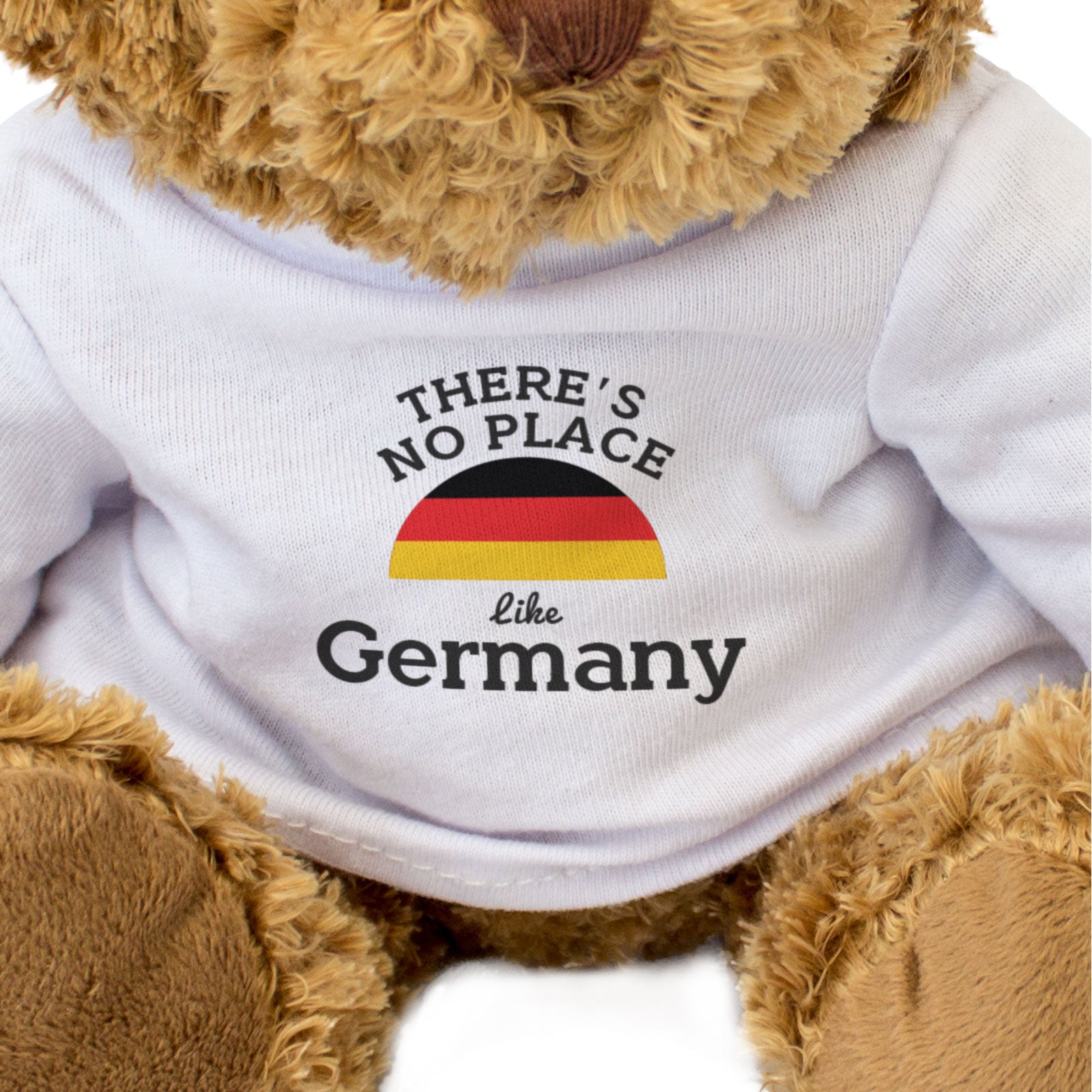 THERE'S NO PLACE LIKE GERMANY - Teddy Bear - Cute Cuddly - German Gift Present