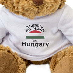 THERE'S NO PLACE LIKE HUNGARY - Teddy Bear - Cute - Hungarian Gift Present