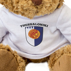 THESSALONIKI FLAG - Teddy Bear - Cute Cuddly Soft - Greece Gift Present