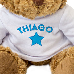 THIAGO - Teddy Bear - Cute Cuddly Soft Adorable - Funny Gift Present