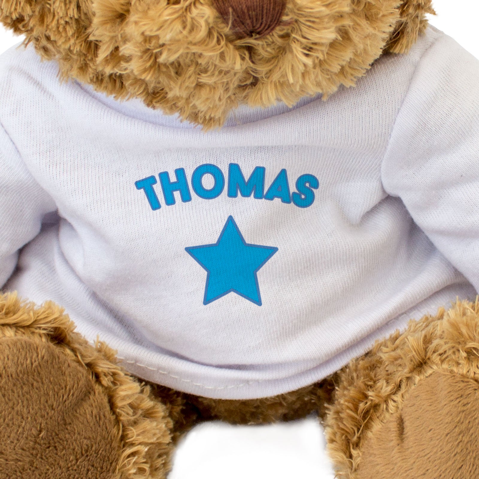 THOMAS - Teddy Bear - Cute Cuddly Soft Adorable - Gift Present
