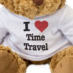 I LOVE TIME TRAVEL - Teddy Bear - Cute Soft - Funny Astronomy Gift Present