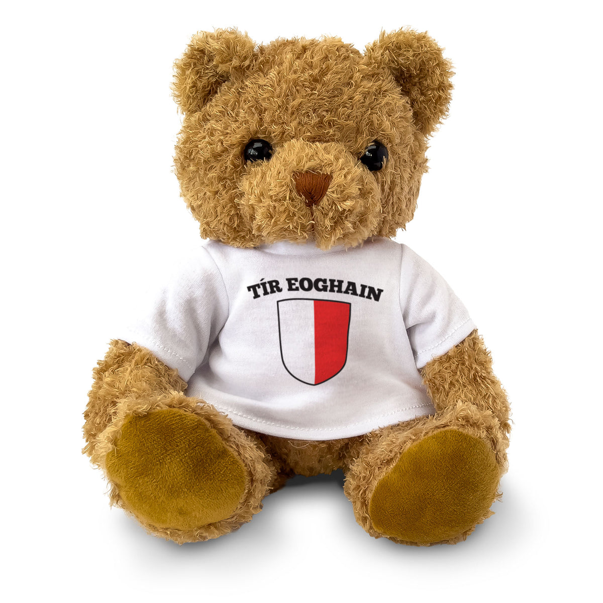 TÍR EOGHAIN (TYRONE) COUNTY COLOURS - Teddy Bear - Ireland Gaeilge Gift Present
