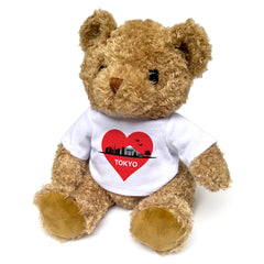 Tokyo Skyline - Teddy Bear - Gift Present